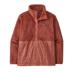 Patagonia ReTool Hybrid Pullover Women's in Burnished Red